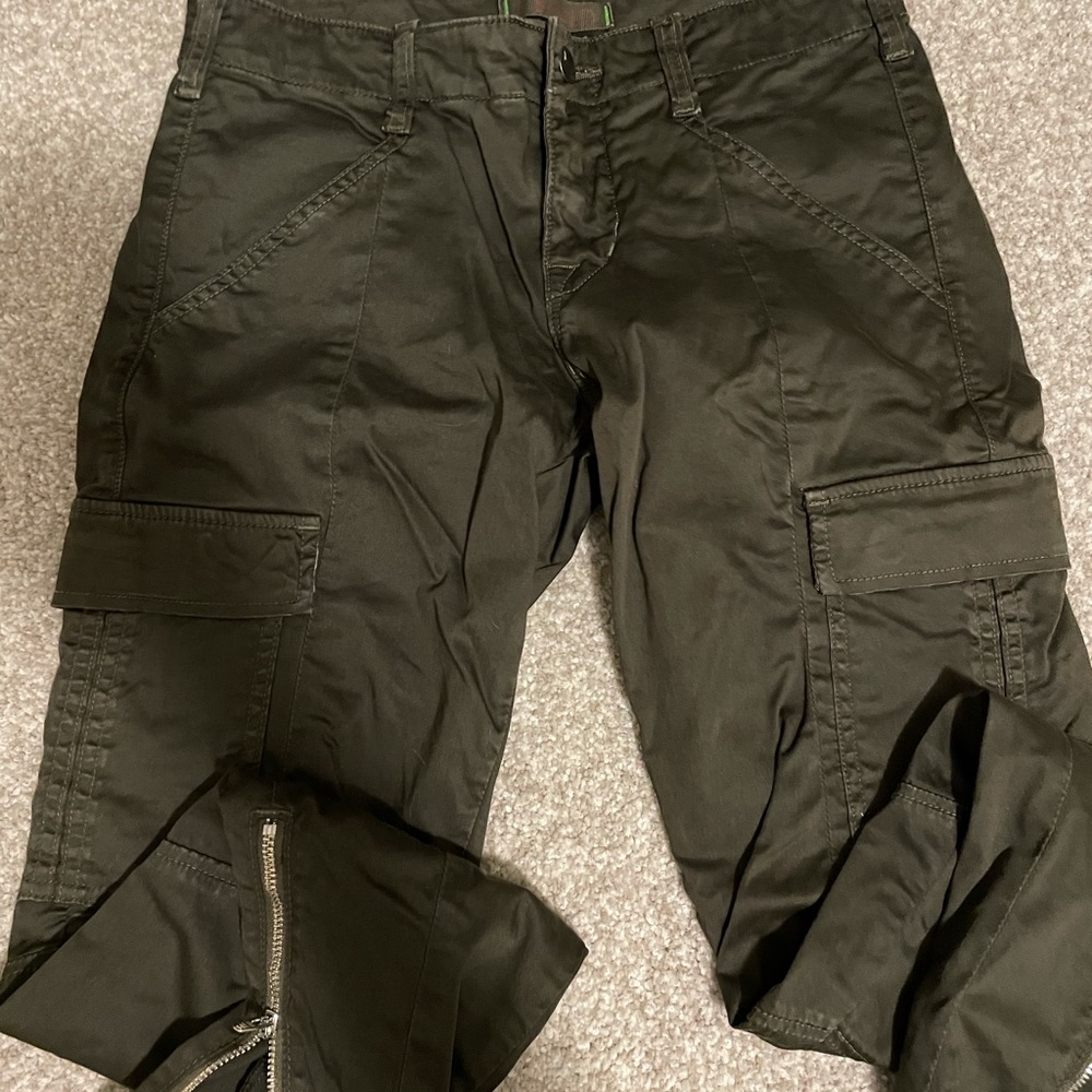 J brand Houlihan sateen olive cargo 25
